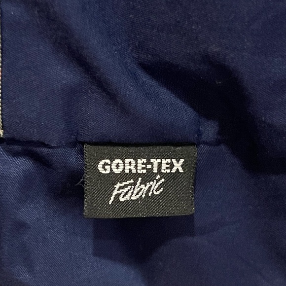 Vintage Pro Quip Gore-Tex English Schaeffer Golf Plaid Tartan and Navy Jacket 10 - Picture 3 of 11